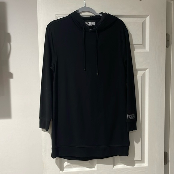 Dress Victoria sport black. Small.47polyester47viscose 6 elastic good condition - Picture 1 of 8